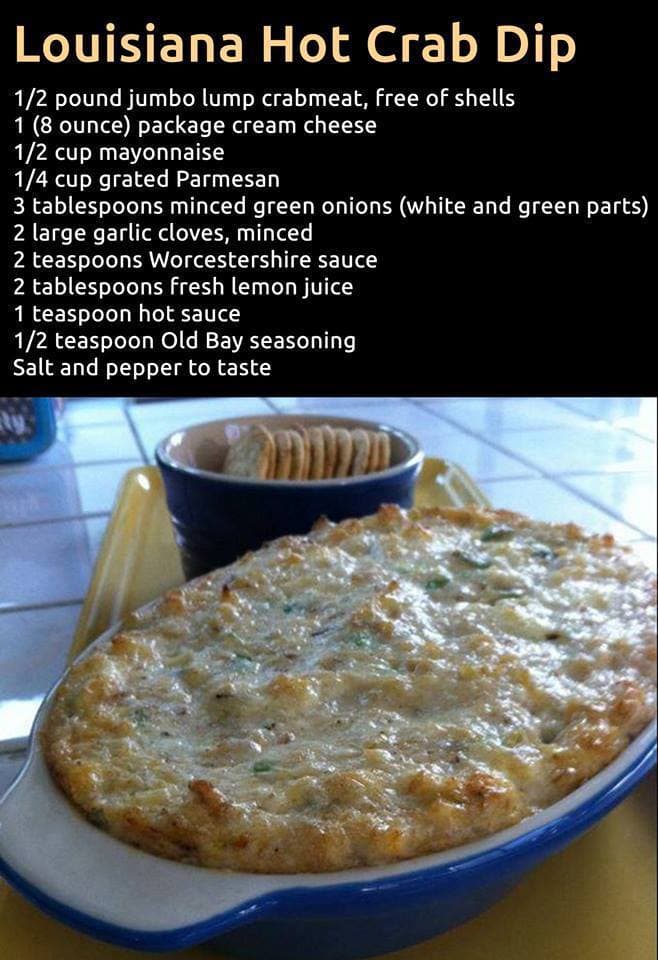 Louisiana Hot Crab Dip
