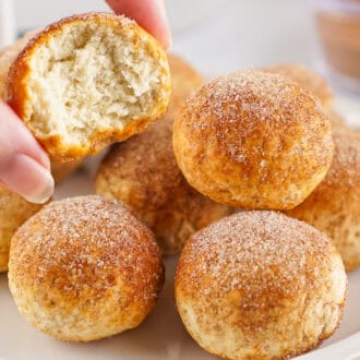 Banana Donut Holes feature