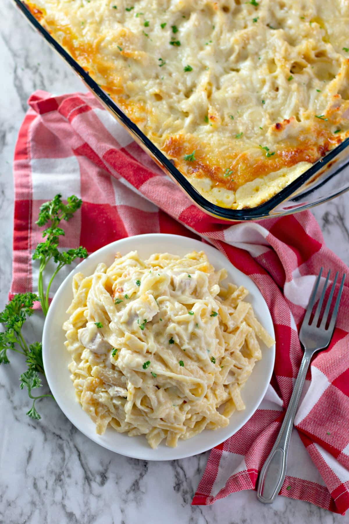 Baked Chicken Tetrazzini