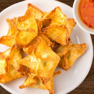 Cream Cheese Wontons feature
