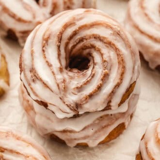French Cruller Donut Recipe feature