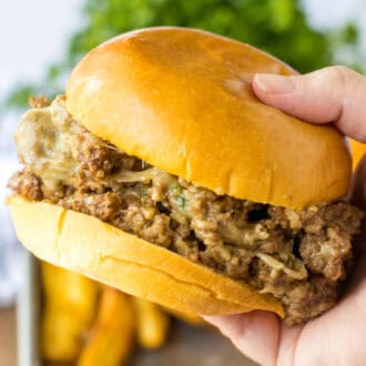 French Onion Sloppy Joes feature