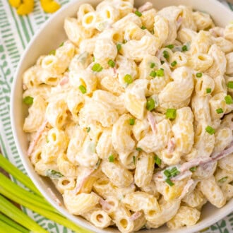 Hawaiian Macaroni Salad feature