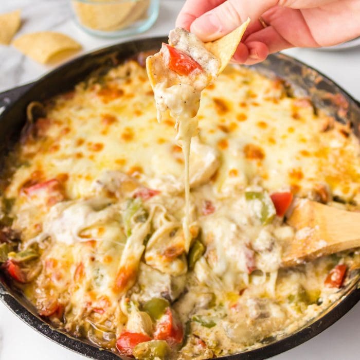 Philly Cheesesteak Dip