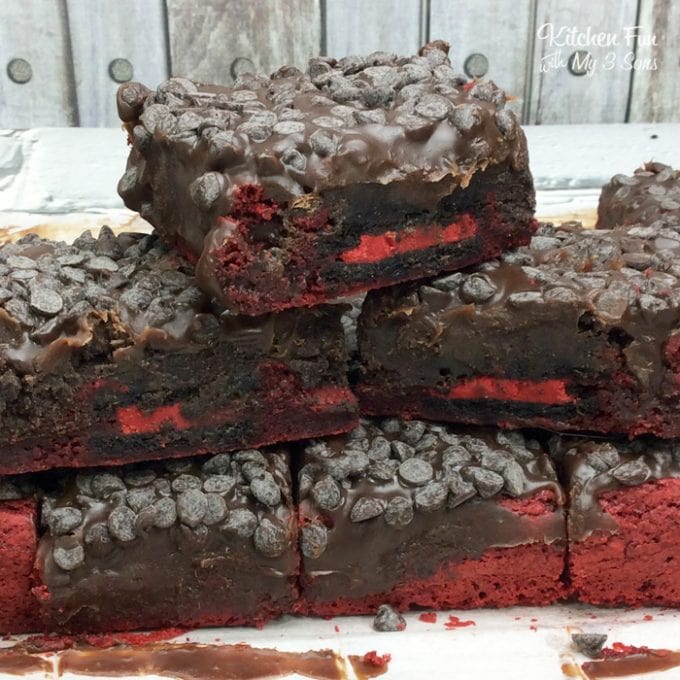 Red Velvet Brownies