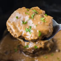 Slow Cooker Salisbury Steak feature